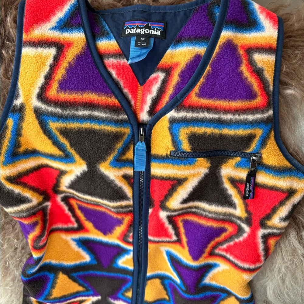 Vintage/Retro Patagonia fleece overalls